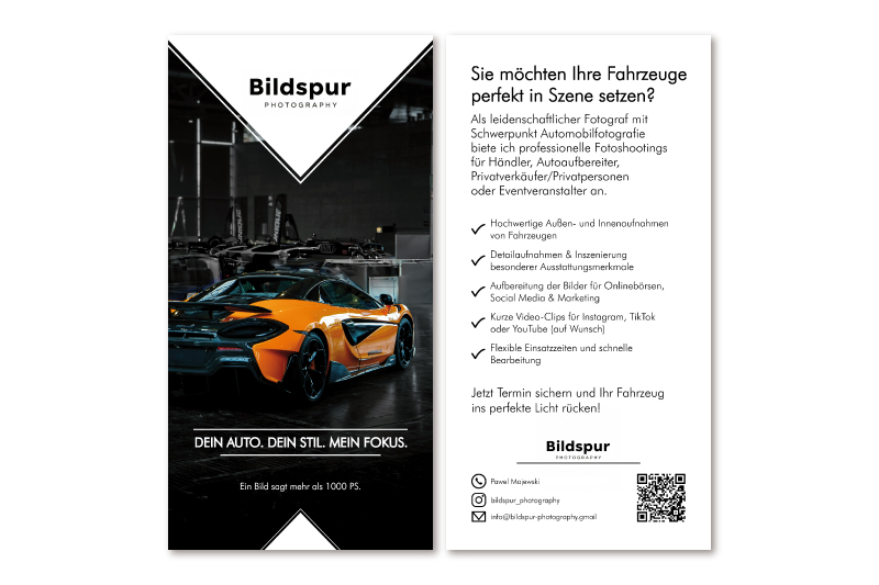 Bildspur Photography Flyer